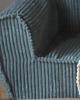 meble do pokoju dziecka Sztruksowa rozkładana mini sofa 5
