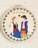 Ślub - inne Personalizowana pamiątka ślubna/zaręczynowa , haft w tamborku 2