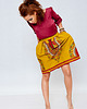 spódnice mini Spódnica musztardowa Addis Abeba  1