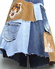 spódnice midi Spódnica jeans z tygrysem r.46/48 1
