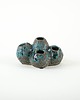 wazony Wazon ceramiczny - flower frog, duński design, lata 60, produkcja: Dania 3