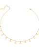 złote naszyjniki Choker naszyjnik boho srebro 925 pozłacane 1