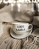 filiżanki Filiżanka 250 ml ze spodkiem - Korpo kawka 1
