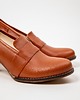 botki damskie SKÓRZANE PÓŁBUTY ZAPATO 250 BRĄZ 2