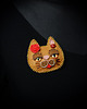 broszki Kocia broszka - kot rudzielec 5