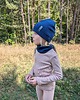 bluzki dla dziewczynki Bluzka bawełniana prążek beż 4