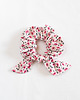 gumki do włosów Scrunchie/frotka RÓŻOWE KWIATUSZKI 2