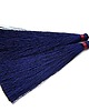 kolczyki chwosty Kolczyki chwosty Maxi boho /navy blue - bordoux/ 1