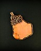 wisiory Jaspis cesarski wisiorek wire wrapping 8