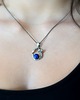 wisiory Lazurowa natura - wisior srebrny z lapis lazuli 1