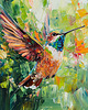 plakaty Plakat - Hummingbird 2