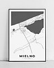plakaty Plakat Mielno mapa 2