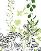 tapety i naklejki ścienne Panel Tapety 100x280 Botanical 3 1