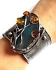 bransoletki wire wrapping Zaplątaniec - bransoletka regulowana 4