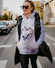 bluza z kapturem damska Damska Bluza z kapturem DR.CROW Winter Wolf 1