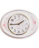 zegary Zegar ścienny porcelanowy Wallendorfer Porzellan, Niemcy lata 80.  kwarcowy 7