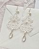 Biżuteria ślubna Kolczyki ślubne z perłami  Lace Me Pure 1