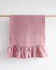 fartuchy kuchenne Ręcznik kuchenny lniany  DUSTY PINK 1