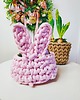 koszyki wielkanocne Koszyczek wielkanocny króliczek " The Easter Bunny" kolor jasny różowy 2