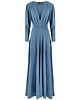 sukienki maxi damskie Sukienka Pat - brudny niebieski 3