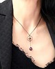 wisiory Magiczna grzybowa mała metalowa zawieszka w stylu boho inspirowana lasem 6