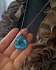 wisiory Naszyjnik Swiss Blue - Topaz Swiss Blue Srebro vol.VI 3