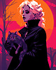 plakaty Portret Czarownicy - Plakat - Druk - Czarownica, Wiedźma, Halloween #2 1