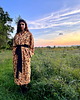 płaszcze damskie Słoneczny PŁASZCZ / bawełniana BLUZA / ciepły SZLAFROK autorski wzór róże 9