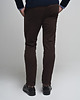 spodnie męskie spodnie męskie teramo brązowe o kroju slim fit 3