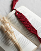 zakładki do książek Zakładka do książki BOHO RED 1
