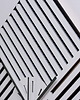 zegary ZEGAR GEOMETRYCZNY, LAMELE, NOWOCZESNA DEKORACJA M ( 50 x 50 cm ) 2
