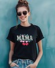 t-shirt damskie MAMA WIŚNIA koszulka z nadrukiem 4