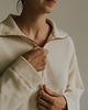 bluza bez kaptura damska Bluza Hugs, oat milk 5