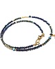chokery Spinel navy blue  and green /choker/ Szlachetna kolekcja 2