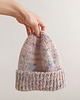 czapki damskie Na drutach "HA_01" alpaca&silk 4