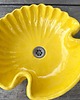 umywalki UM20 Umywalka ceramiczna żółta muszla 4