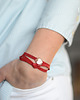 bransoletki skórzane mini red love 2