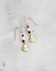 kolczyki z mosiądzu Inge Pearl Earrings 2