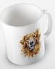 kubki Kolorowy kubek "Golden retriever nr 02" - mix kolorów 1