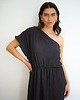 sukienki maxi damskie ANTRACYTOWA SUKIENKA athen 1