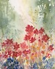 obrazy Akwarela Łąka w świetle dnia oryginalny obraz 300g 23x30 cm 3