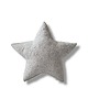 dekoracje świąteczne Poduszka Gwiazda Boucle Jasna Szara 4
