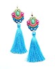 kolczyki soutache Sutaszowe kolczyki POSITANO z CHWOSTAMI 1