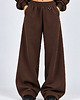 spodnie dresowe damskie Spodnie - 330 GSM Chocolate Brown 1