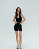 biustonosze damskie Stanik do jogi MALIBU PORTAL - black sky 1