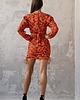 sukienki mini damskie Sukienka Agnes orange 2