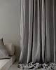 zasłony Zasłona z Miękkiego Lnu Stonewashed - Light Grey 1