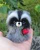 figurki i rzeźby Filcowany szop 6