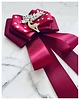 broszki Brosza  / Krawat w kolorze burgund  z Reniferem Exclusive 2