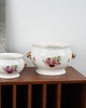 miski i misy Para ceramicznych waz dekoracyjnych z uchwytami w stylu Art Deco 7